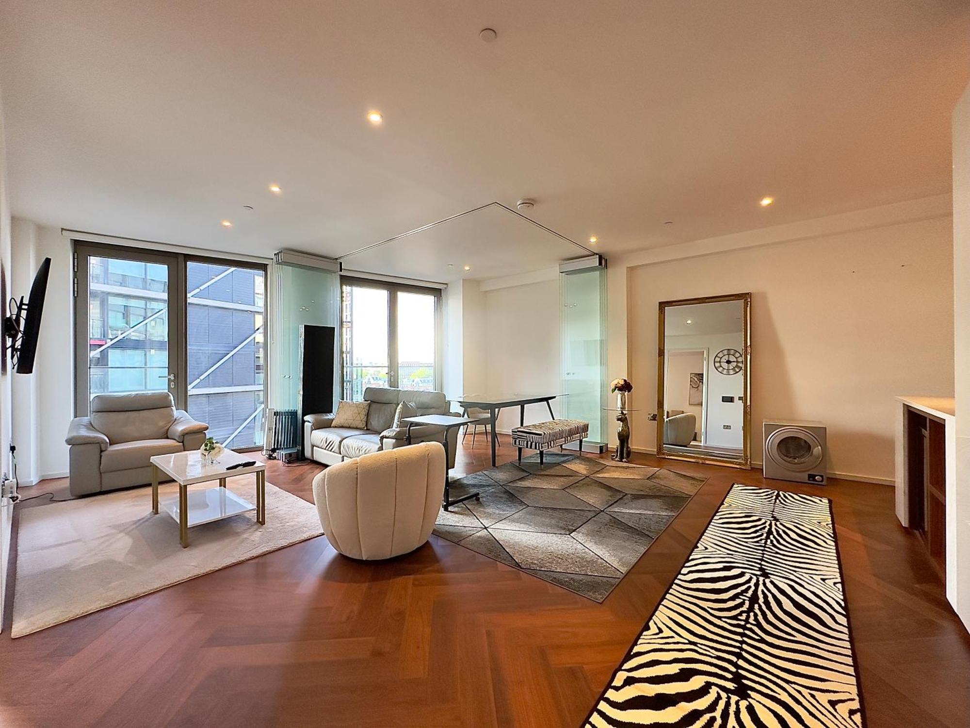 Lavish Penthouse River View Fast Wifi - Luxurylondonstays Kültér fotó
