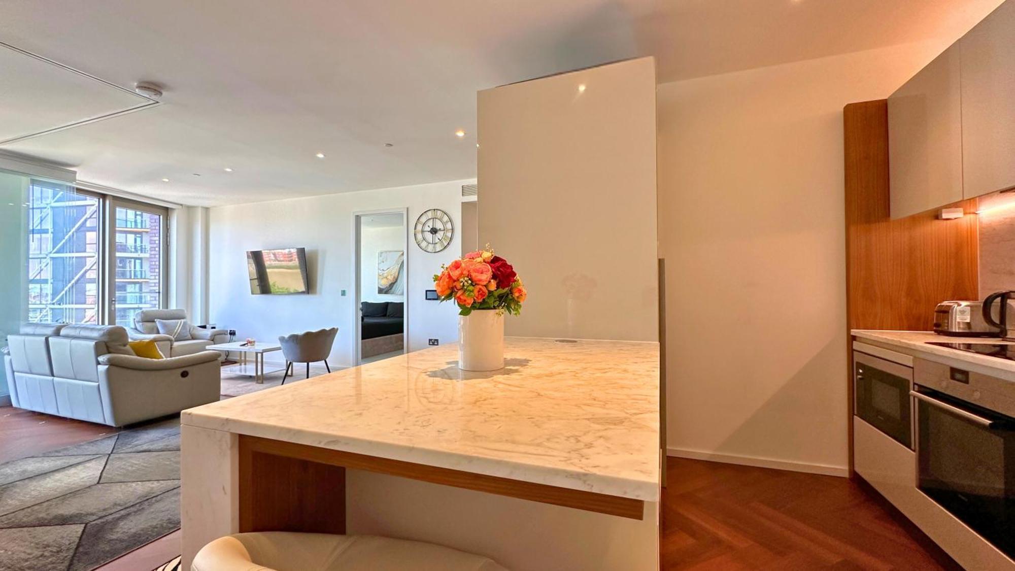 Lavish Penthouse River View Fast Wifi - Luxurylondonstays Kültér fotó